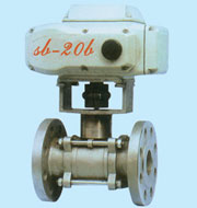 SBDQF系列電動(dòng)線性調(diào)節(jié)球閥（中、高溫）